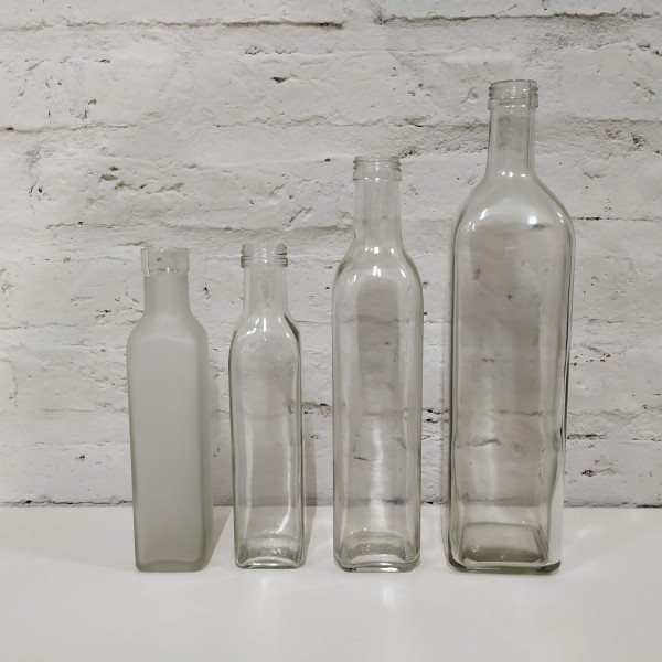 CUADRADA X 500CC PICO LARGO ROSCA 30 SIN TAPA