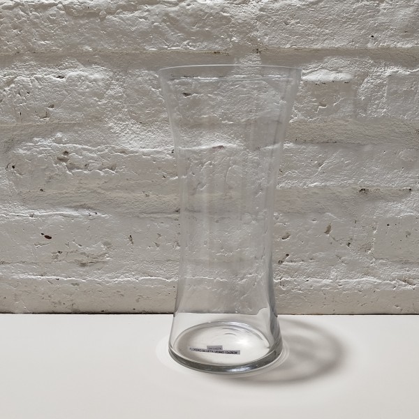 FLORERO CONICO VIDRIO 12X25CM