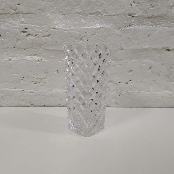 FLORERO PESADO CUADRILLE 6X15 CM