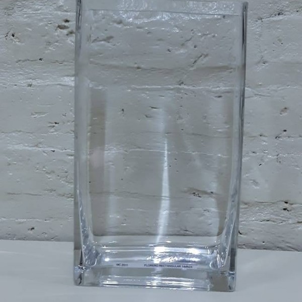 FLORERO RECTANGULAR 14x6x24