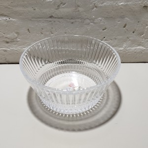 frutera rayada vidrio 18x9