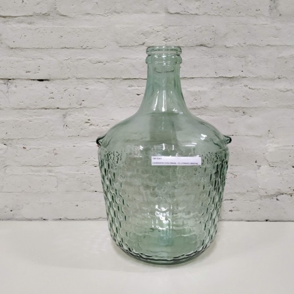 GARRAFA COLONIAL 12 LT CRISTAL