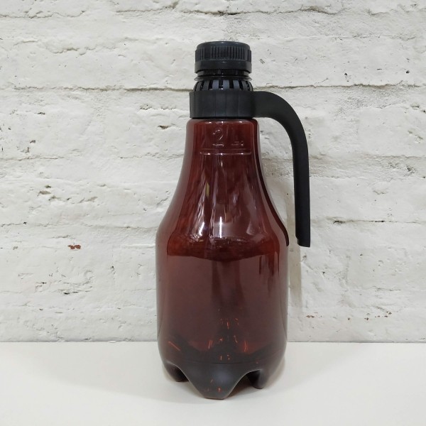 GROWLER PET X 2LT CON TAPA Y MANIJA
