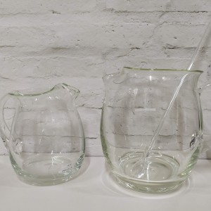 jarra bomba 4000ml clerico vidrio