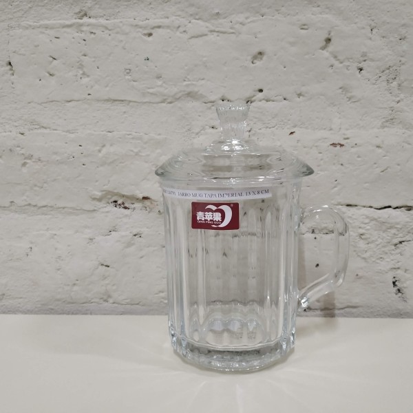 JARRO MUG TAPA IMPERIAL 13X8CM