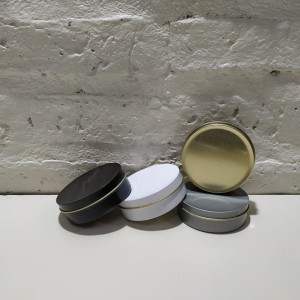 lata pastillero 70x25mm lisa blanca negra plata dorada