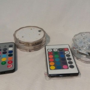 luz led con control colores