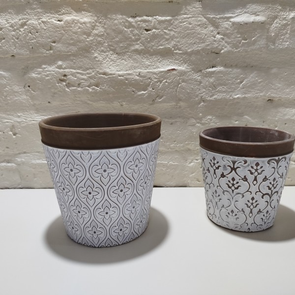 MACETA CERAMICA 13X13CM