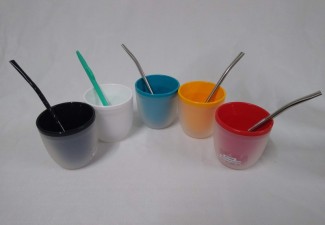 MATE COLOR PLATICO