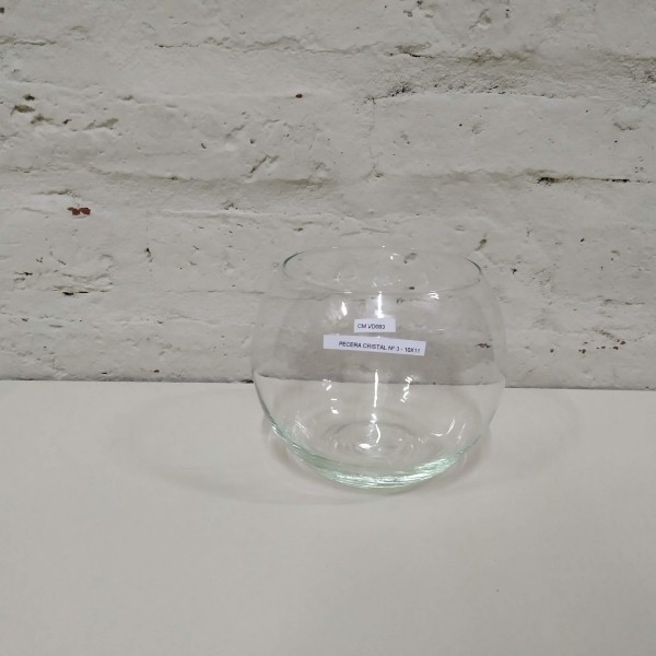 PECERA CRISTAL No 3 10X11CM
