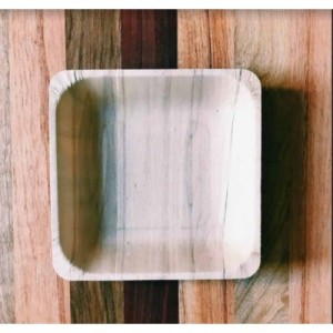 plato bambu cuadrado 14x14