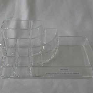 porta cosmeticos acrilico rectangular