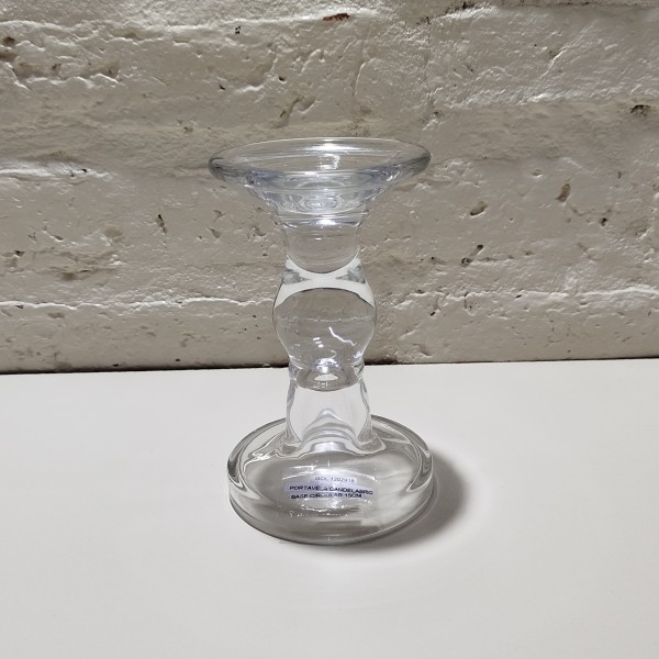 PORTAVELA CANDELABRO BASE CIRCULAR 15CM