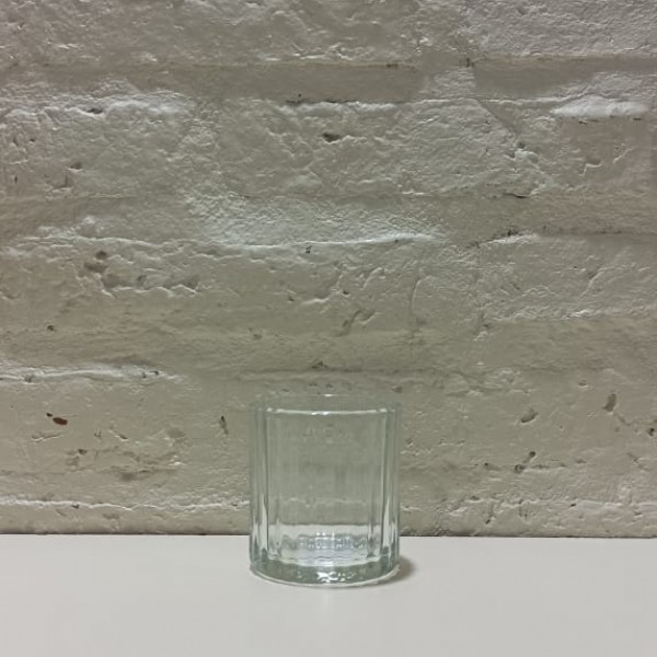 PORTAVELA RECTO 8X7CM RAYADO
