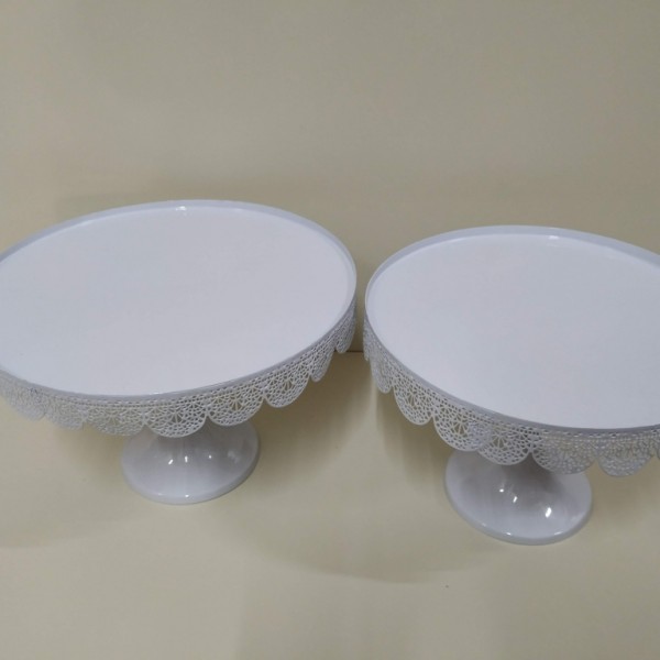 POSATORTA METAL 27CM BLANCO