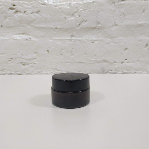 pote renzo x 20ml ambar tapa negra vidrio