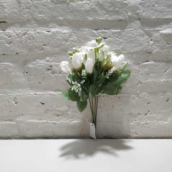 RAMO MINI TULIPAN X 12 29CM CREMA