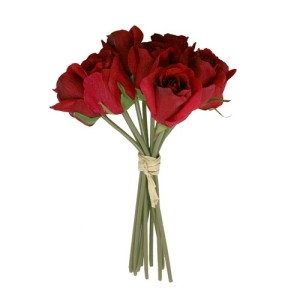 ramo x 12 pimpollo rosa sin hojas