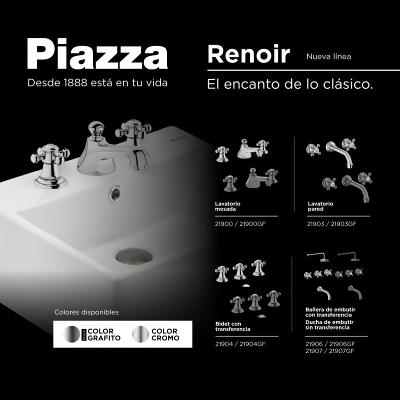 RENOIR JUEGO GRIFERIA