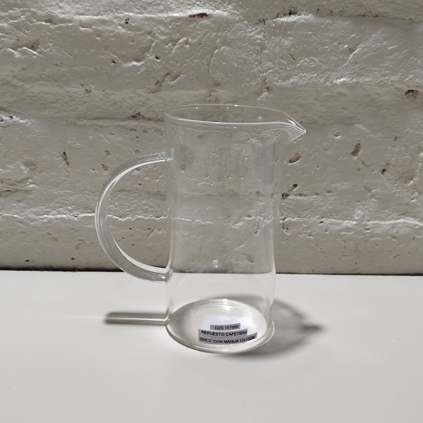 REPUESTO CAFETERA 350ML SIN MANIJA 8X13CM