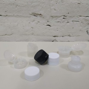 tapa rosca 28 flip top pico vertedor natural