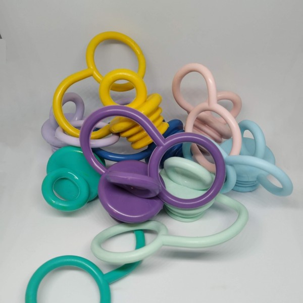 TAPON SILICONA COLGANTE BOCA 40