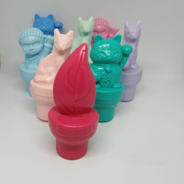 TAPON VINO TOMATE CON FIGURA