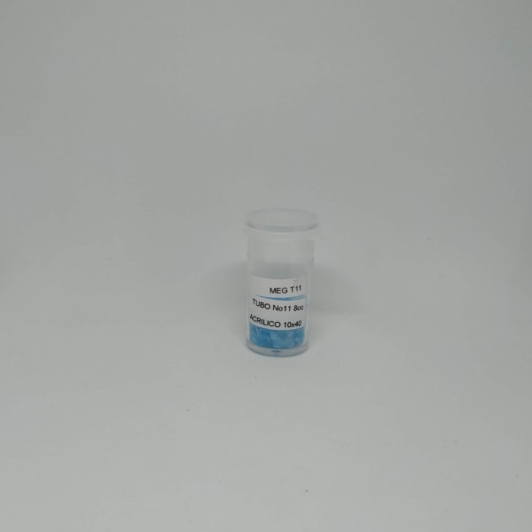 TUBO N11 8CC ACRILICO 10X40