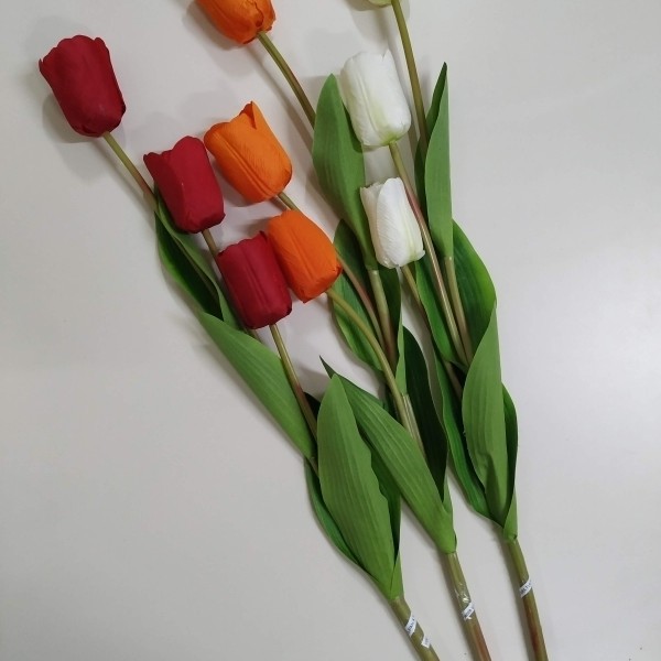 VARA TULIPAN X 3 BLANCO x 100cm