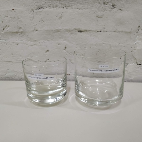 VASO WHISKY BASE BOOMBE CHICO